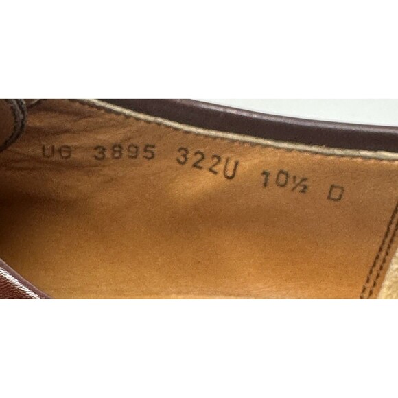 Salvatore Ferragamo Brogue Cap Toe Oxfords Men’s 10.5 D Brown Perforated Leather main image 7